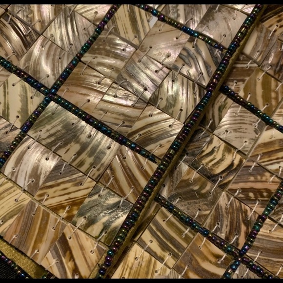 Mother of Pearl Cross Body Bag - Picture 2 of 8